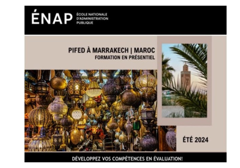 Appel à candidatures  PIFED à Marrakech 2024 - Concours de bourses ENAP/RF-Ee 