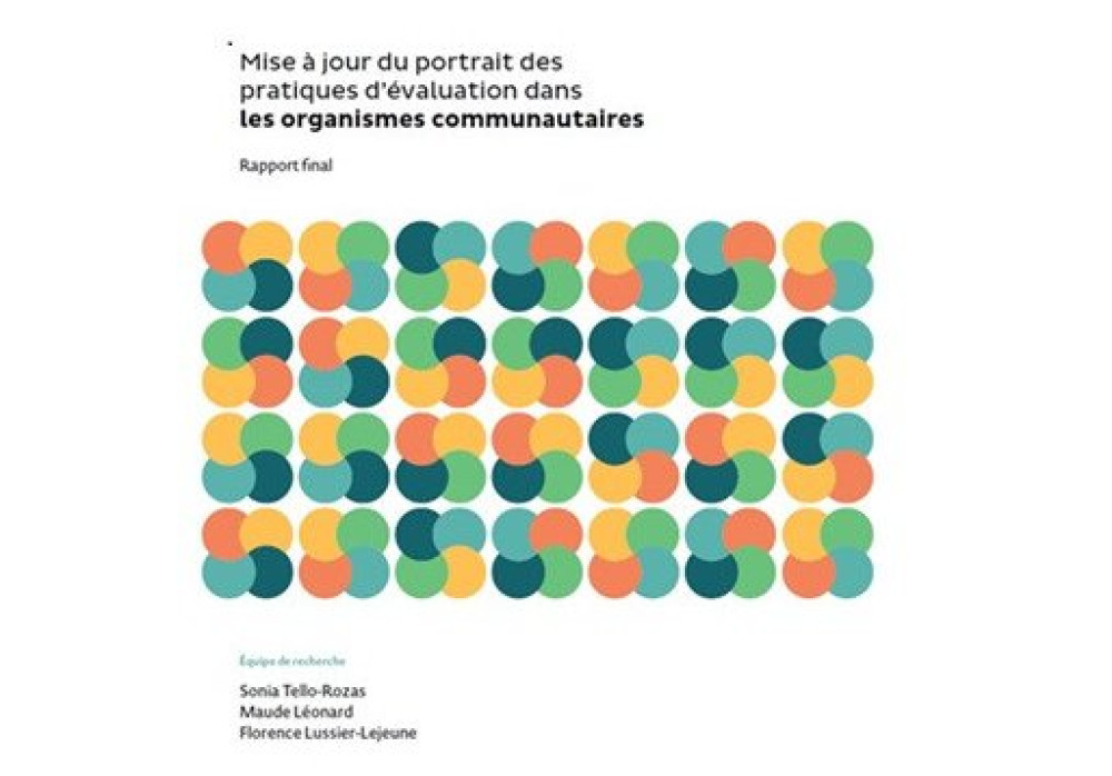 L’identification des besoins en matière de facilitation de l’utilisation de l’évaluation dans le monde communautaire : portrait des pratiques, échanges et recommandations