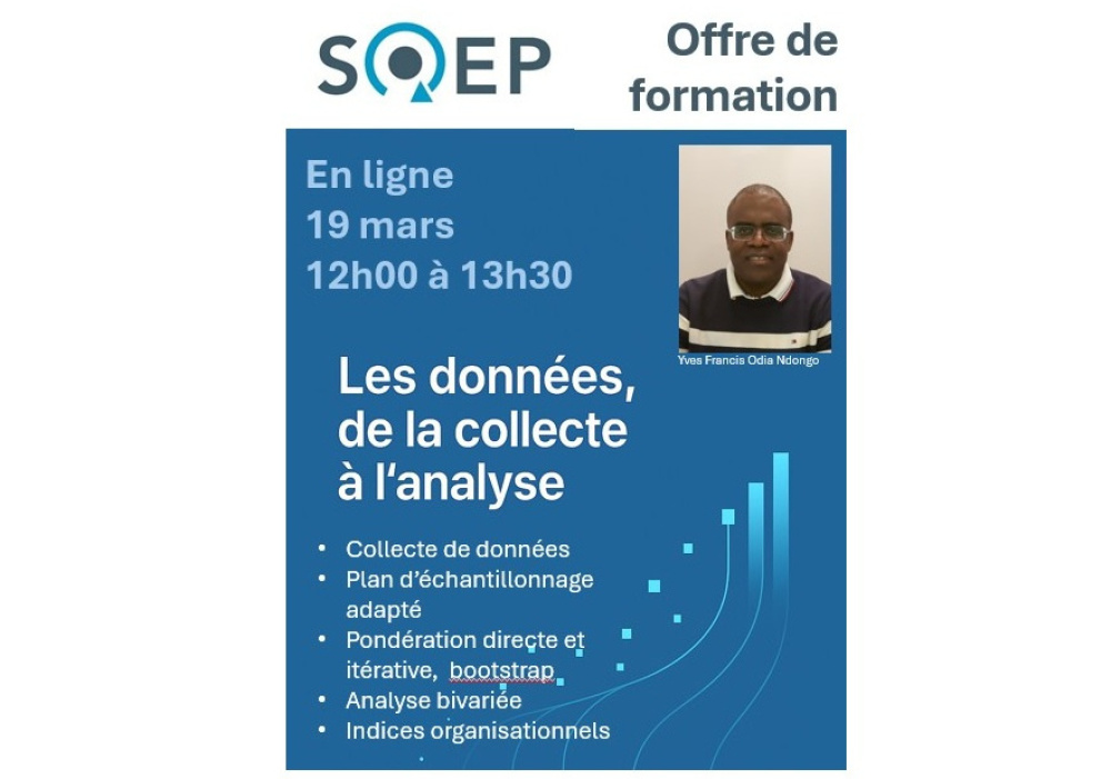 Les données, de la collecte à l’analyse