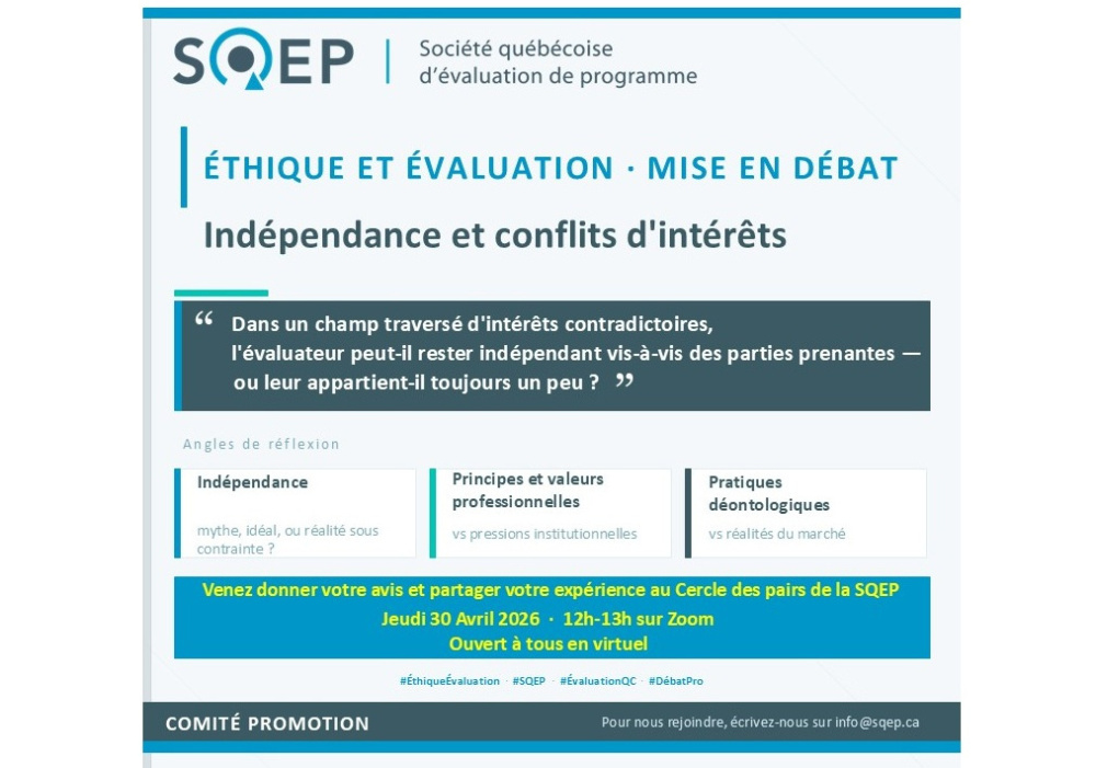 Éthique et évaluation - Mise en débat