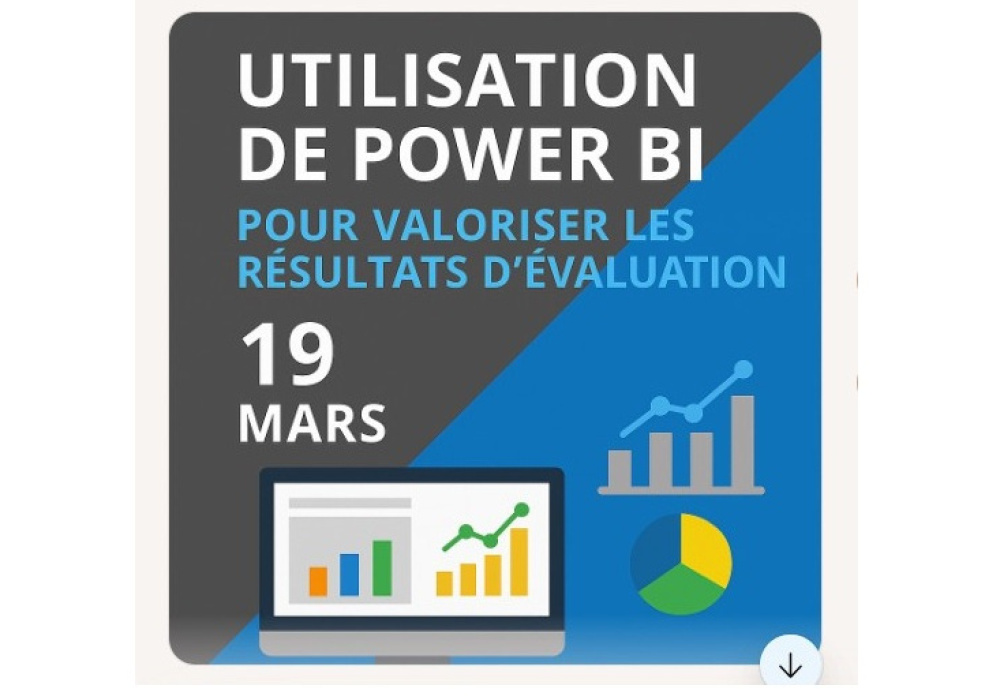Utilisation de Power BI pour valoriser les résultats d’évaluation