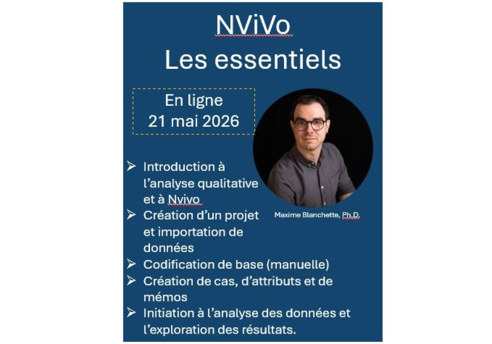 Formation NViVo : Les essentiels